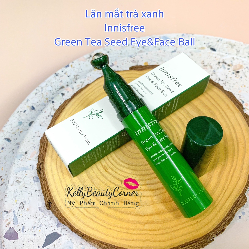 Thanh lăn mắt Innisfree Green Tea Seed Eye &amp; Face Ball