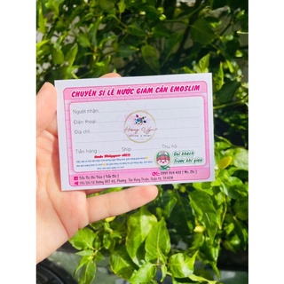Phiếu ship thiết kế theo yêu cầu
