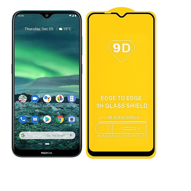 Kính cường lực 9D Full màn hình cho điện thoại Nokia 2.2, Nokia 3.2, Nokia 7.2, Nokia 2.3