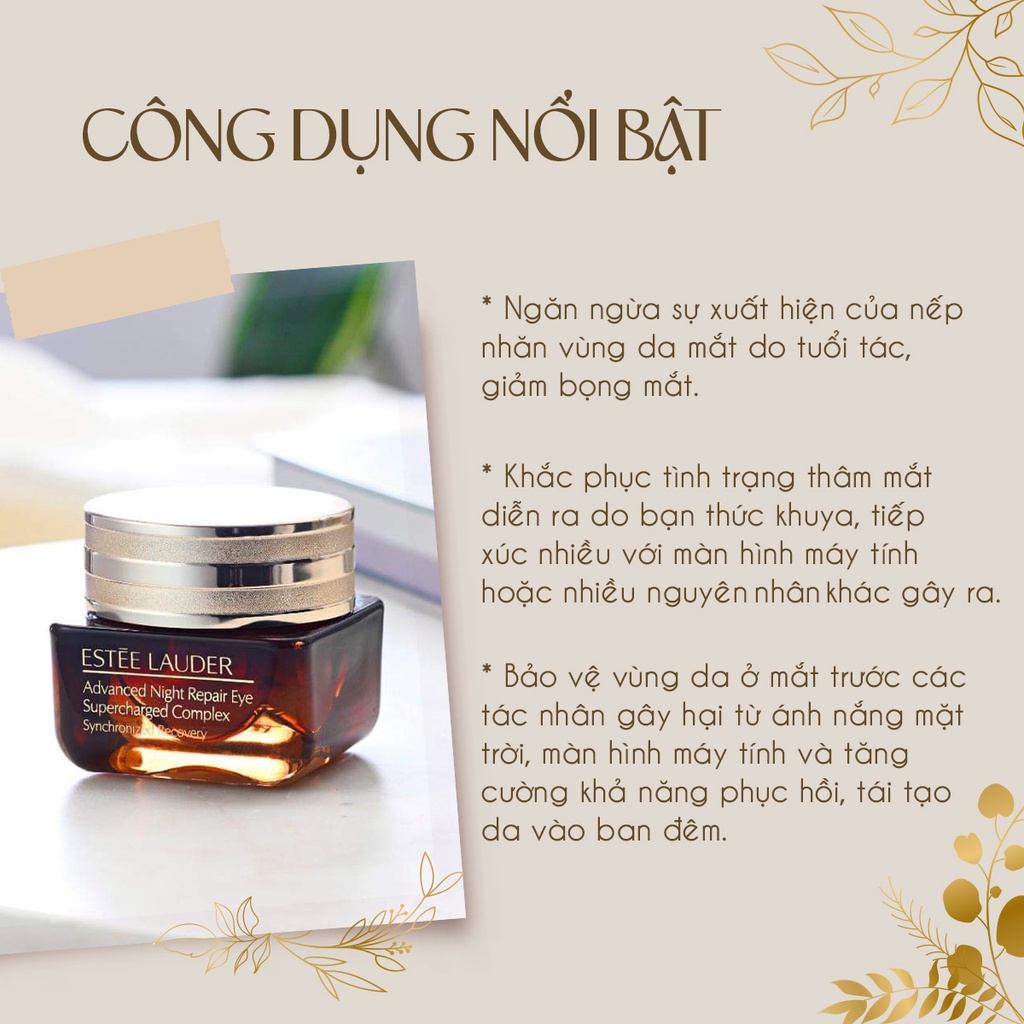 Kem dưỡng phục hồi da vùng mắt Estee Lauder 3ml/15ml  - Verkin Store