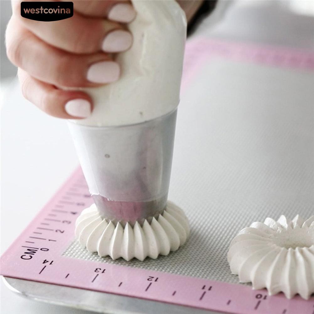 Đui bắt bông kem bằng thép không gỉ cho trang trí bánh