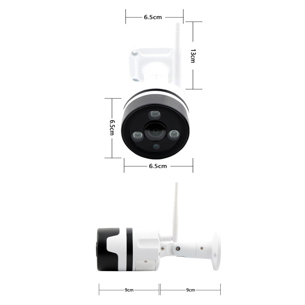 [Siêu rẻ] Camera WiFi Giám Sát Không Dây Ngoài Trời Yoosee Z6100- HD 720P