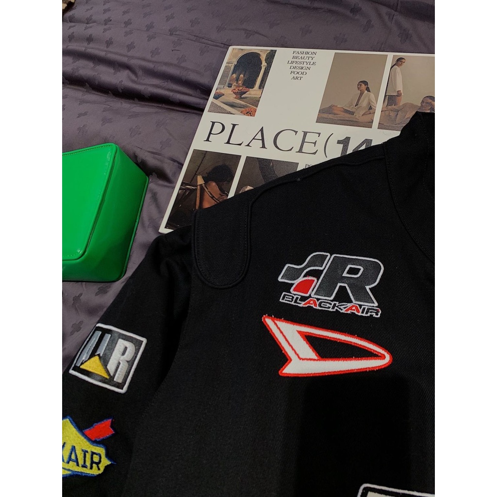 Áo Khoác Bóng Chày Mỏng Phong Cách Hip Hop Mỹ Cá Tính Dành Cho Nam Nữ