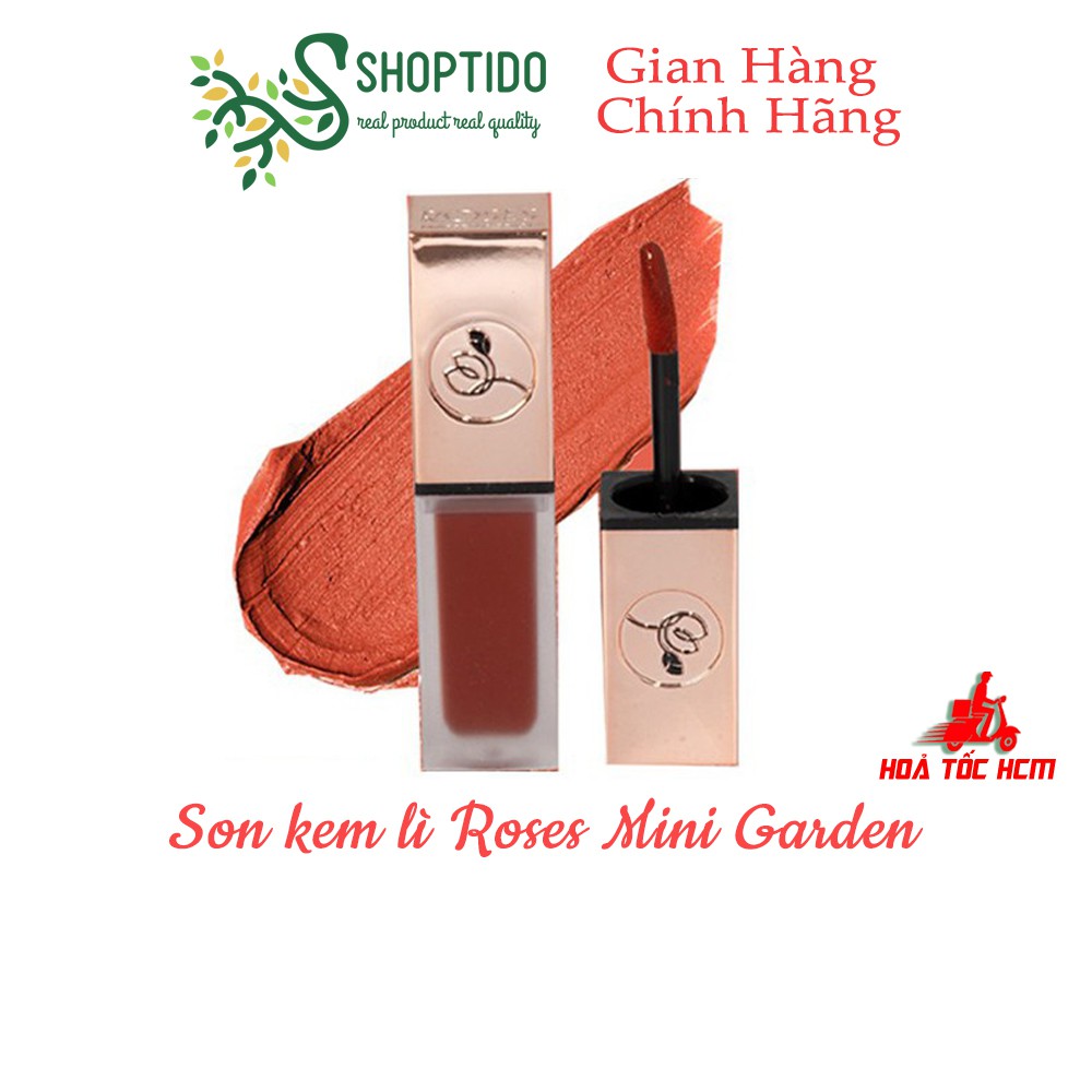 Son Kem Lì Roses Matte Lipstick Version 2019 Chính Hãng Mini Garden