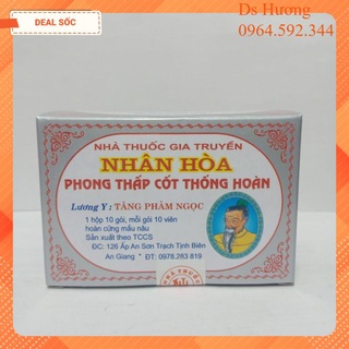 Phong thấp cốt thống hoàn - hộp 10 gói