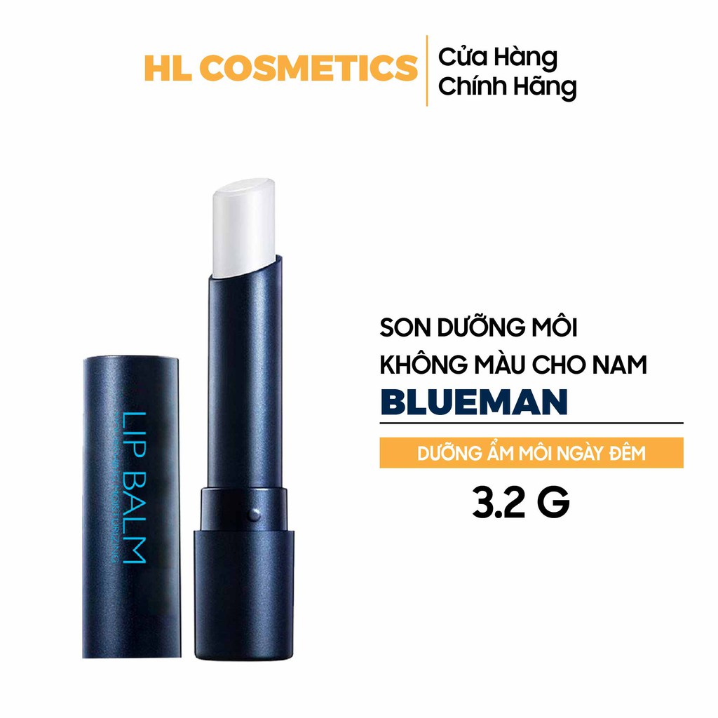 Son Dưỡng Nam BLUEMAN Chính Hãng Không Màu, Dưỡng Ẩm & Ngừa Thâm môi ZL15020430 | BigBuy360 - bigbuy360.vn