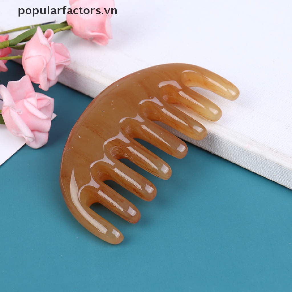 Lược Chải Tóc Mát Xa Da Đầu 1Xnatural Ox Bỏ Túi Tiện Dụng