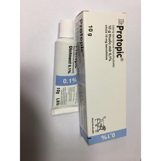 Mỡ chàm da Protopic 0.1% tuýp 10g(***)