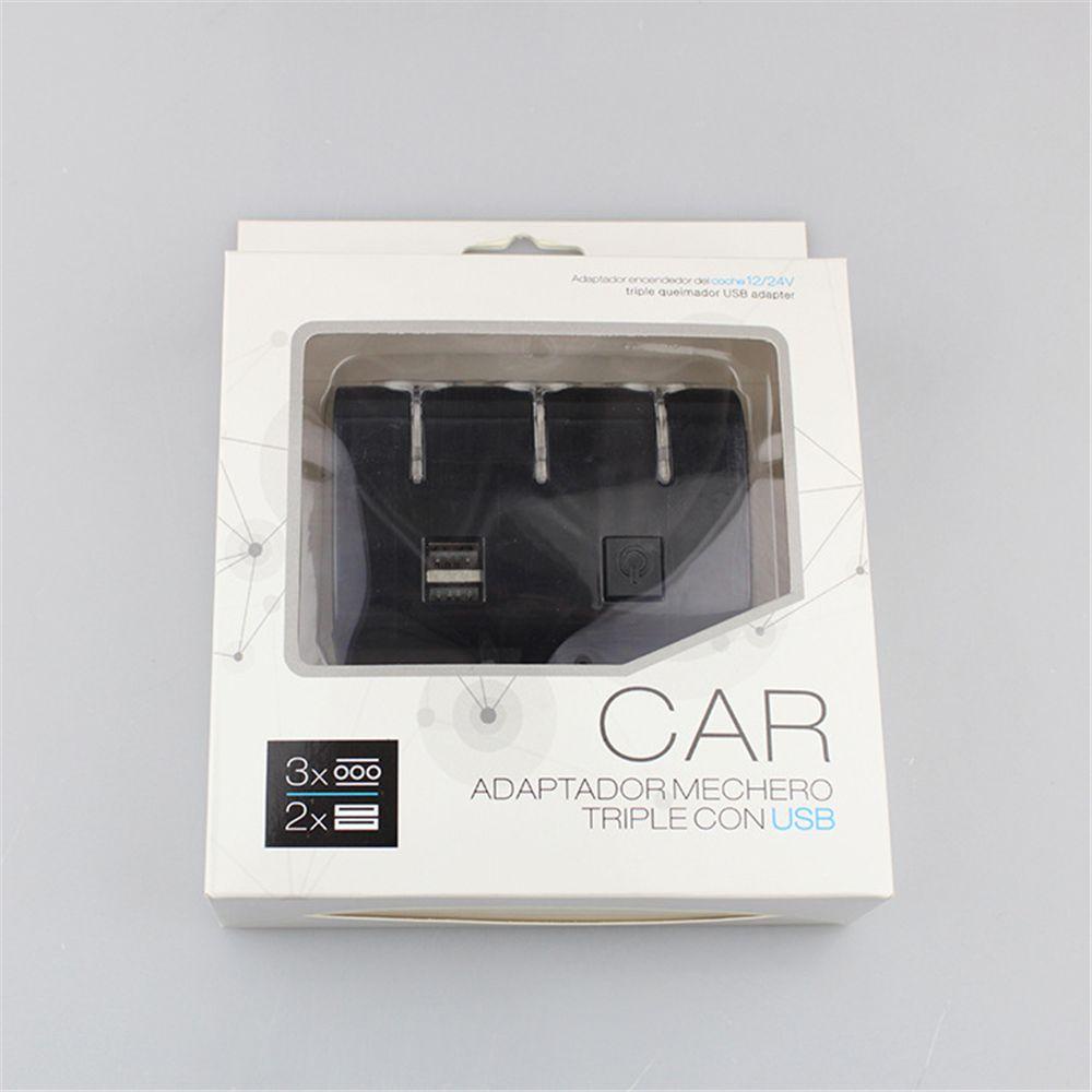 Bộ Chia 3 Cổng Sạc U SB Cho Xe Hơi