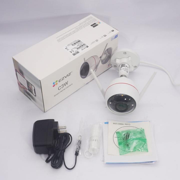 (Cam 2K - màu) Camera IP Wifi góc cố định EZVIZ C3W 4MP Pro - Công nghệ AI - Đêm có màu - Tặng kèm thẻ nhớ tùy chọn