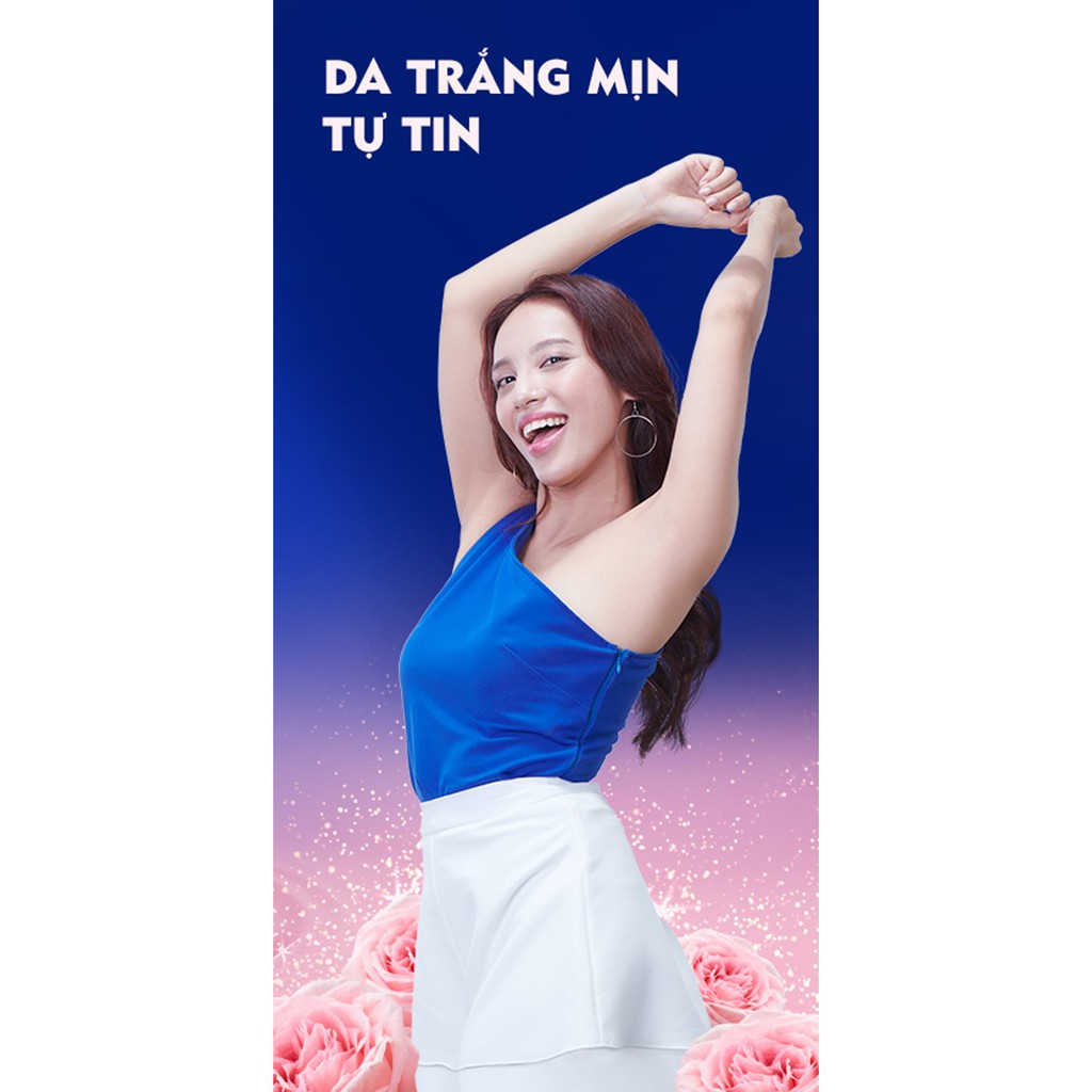 Lăn Ngăn Mùi Dưỡng Trắng Hương Hoa Hồng Hokkaido Nivea Whitening Deep Serum Hokkaido Rose 40ml - 85301