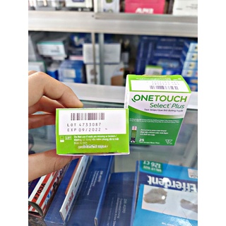 (Giao nhanh HCM) Que thử đường huyết One Touch Select Plus