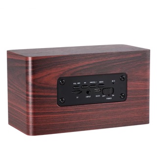 Loa Bluetooth gỗ siêu hay - W5