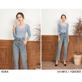 Áo pull cổ tim KOKA 10803