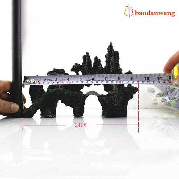 Mô hình hòn non bộ trang trí bể cá