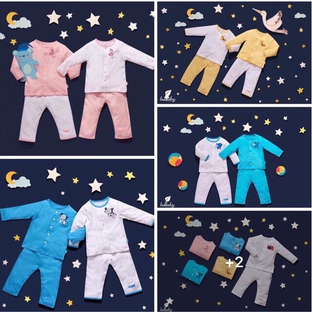 THANH LÝ - Lẻ Áo / Lẻ quần sơ sinh Lullaby cho bé 0-12 tháng tuổi
