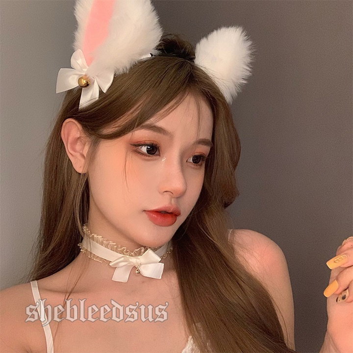 Choker Ren Nơ Đính Chuông Nhỏ - Vani Store [TS000575]