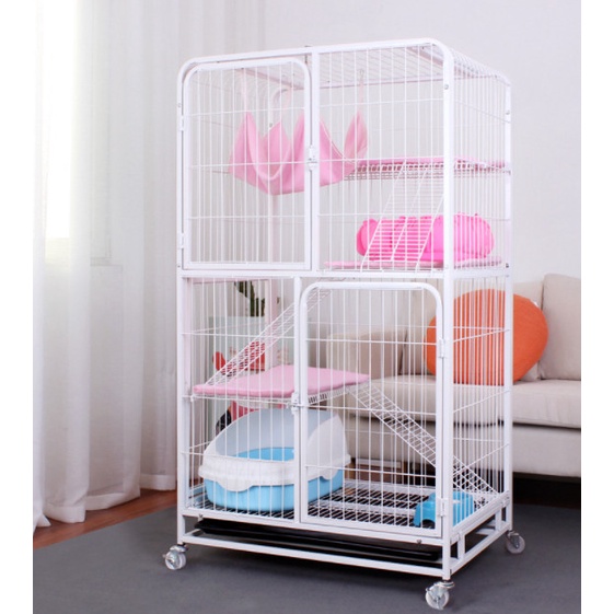 Chuồng Mèo 3 Tầng Kích Thước 137*82*17cm Cao Cấp Hàng Đẹp Thiết Kế Thông Minh