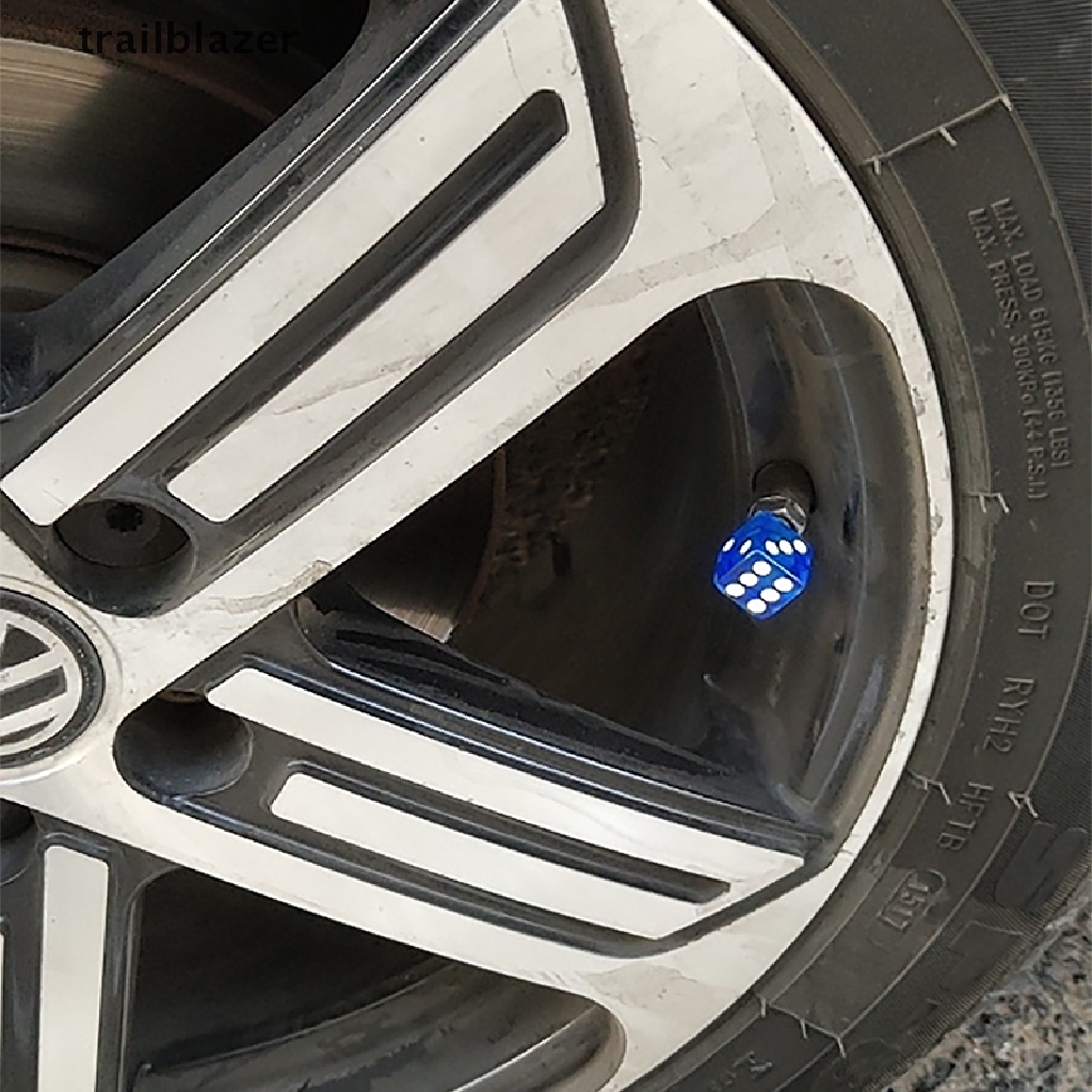 Nắp Van Bánh Xe Hơi / Xe Tải Hình Xúc Xắc Chống Bụi Bẩn Tiện Dụng