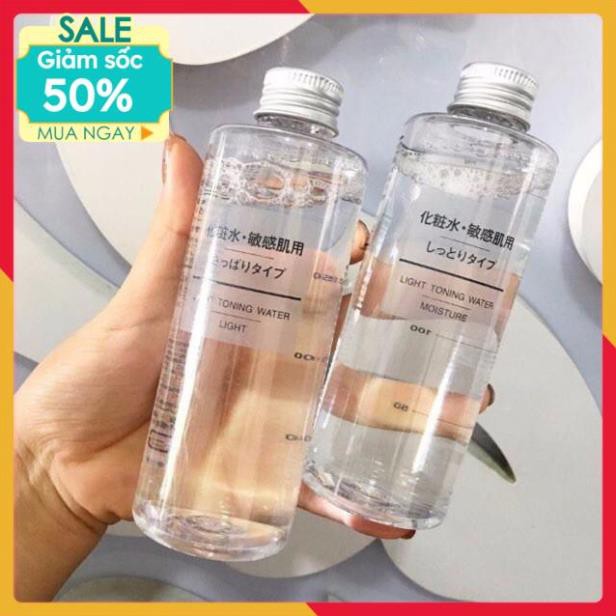 ❤SALE TO 50%❤ Nước hoa hồng Toner MUJI ⚡️ 𝐌𝐢𝐞̂̃𝐧 𝐏𝐡𝐢́ 𝐒𝐡𝐢𝐩 ⚡️ 200ml Nhật