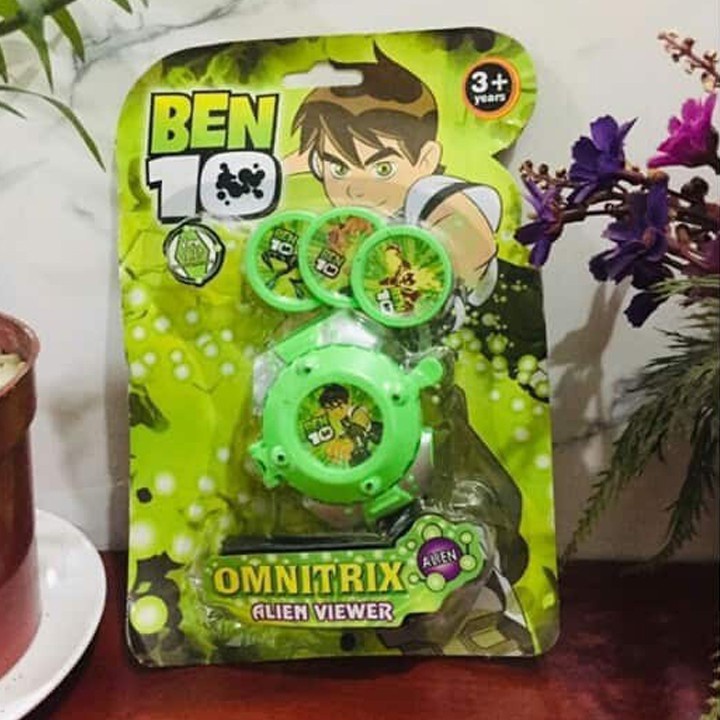 Đồng hồ ben 10 đeo tay cho bé yêu,bắn đĩa bay