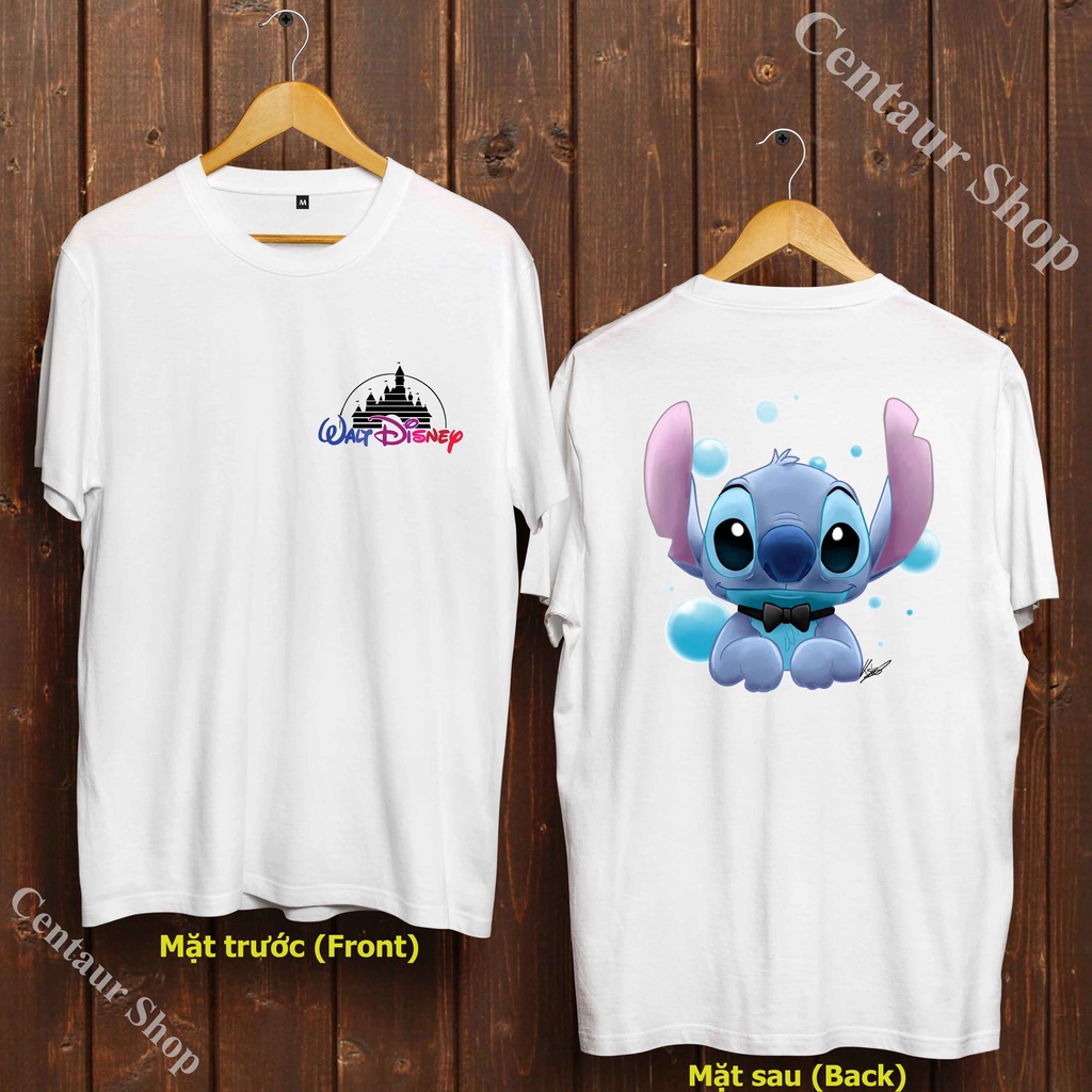 Áo Lilo and Stitch 2 mặt nam đẹp ngắn tay cực chất cute dễ thương H37LAS016