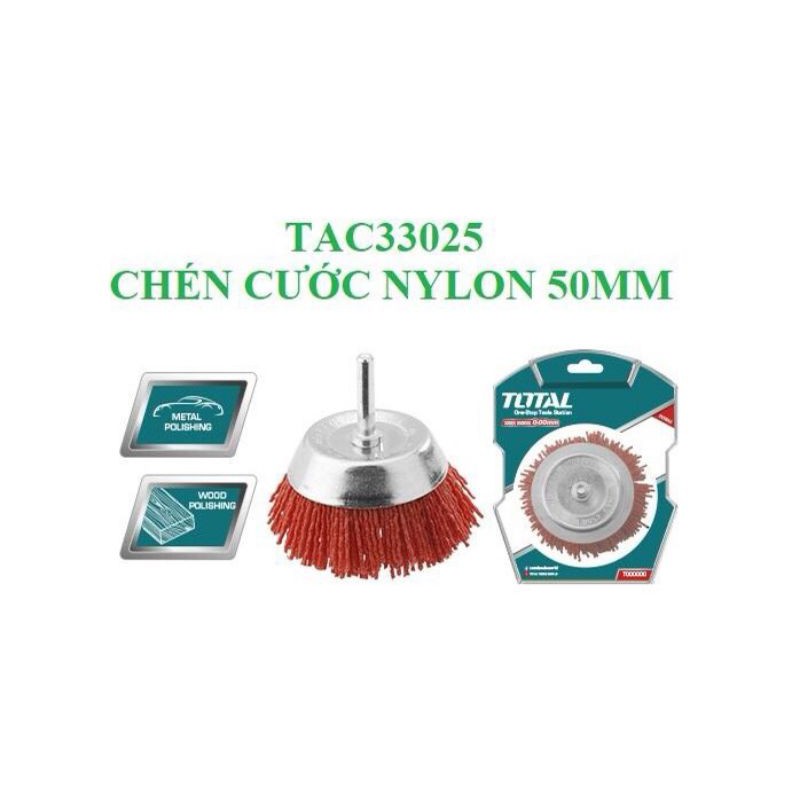 TAC33025 Chén cước nylon 50mm total
