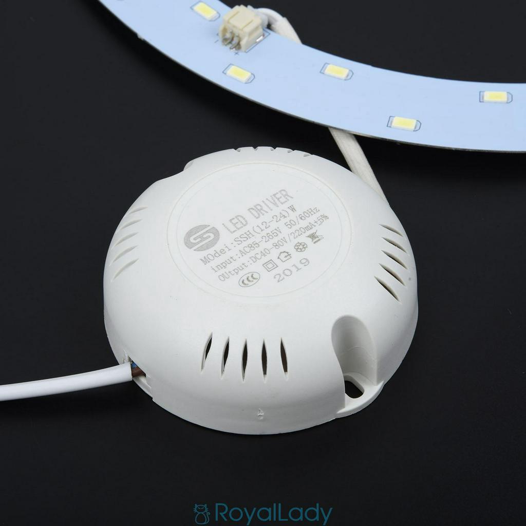 Đèn led treo trần hình tròn 6 / 12 / 15 / 18w 5730 trang trí sinh động