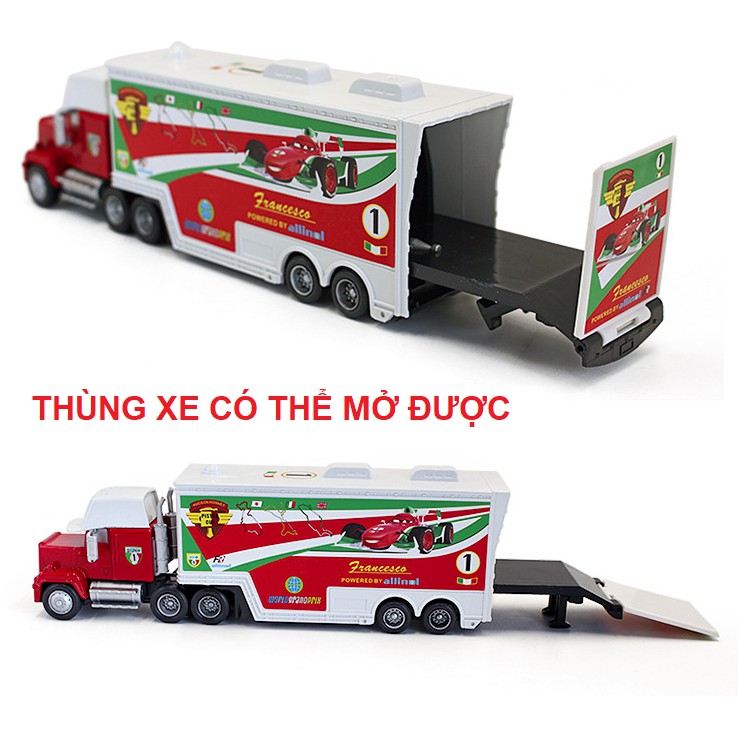 Mô hình xe ô tô tải bằng sắt mô hình nhân vật Lightning Mc Queen car 3 Vương Quốc xe hơi số 1