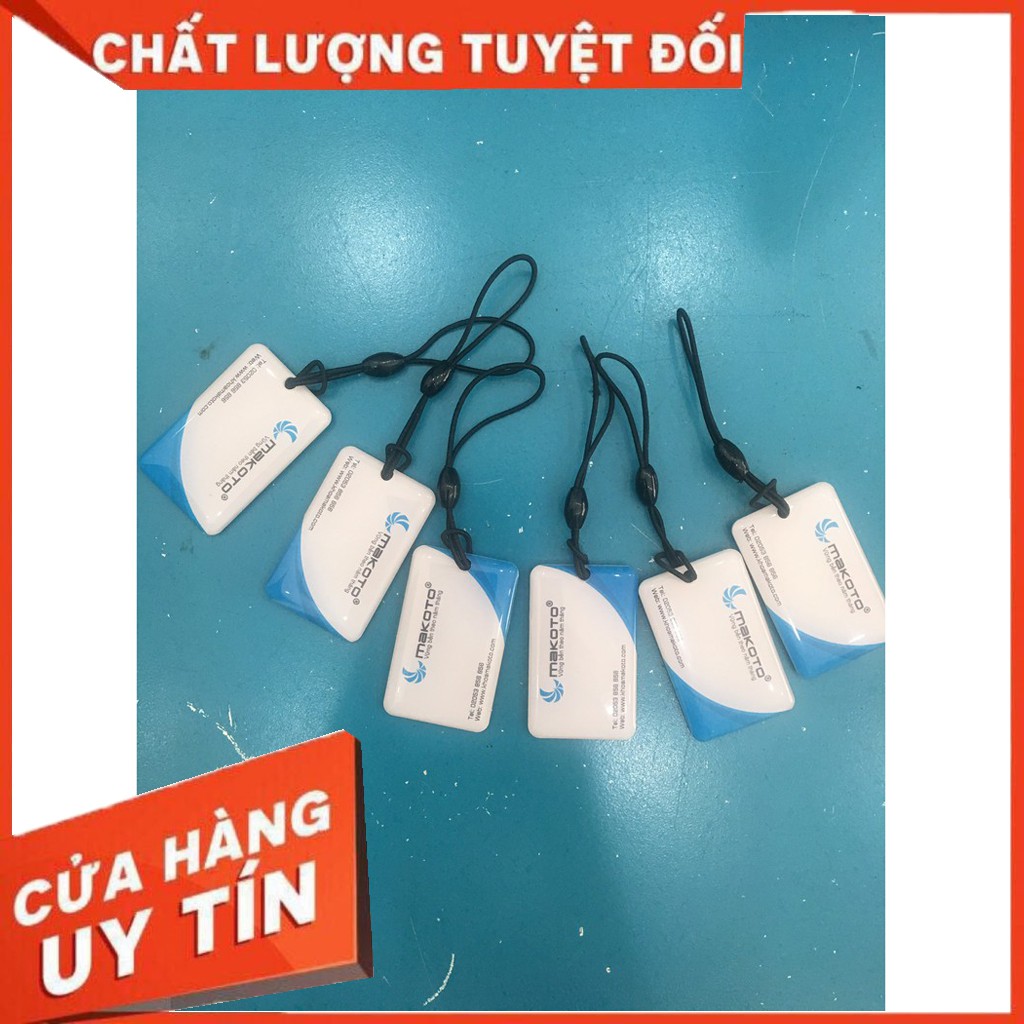 Thẻ từ trắng hãng Makoto sử dụng thẻ thang máy, thẻ từ khóa điện tử