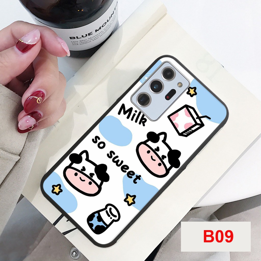 [SALE]ỐP LƯNG SAMSUNG NOTE 20/NOTE 20 PLUS/NOTE 20 ULTRA GIÁ CỰC SỐC-IN HÌNH BÒ SỮA MOO