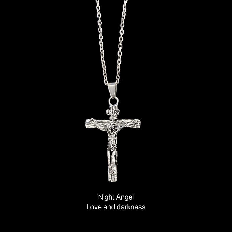 Dây Chuyền Mặt Chúa Jesus Phong Cách Hiphop Đường Phố Cá Tính