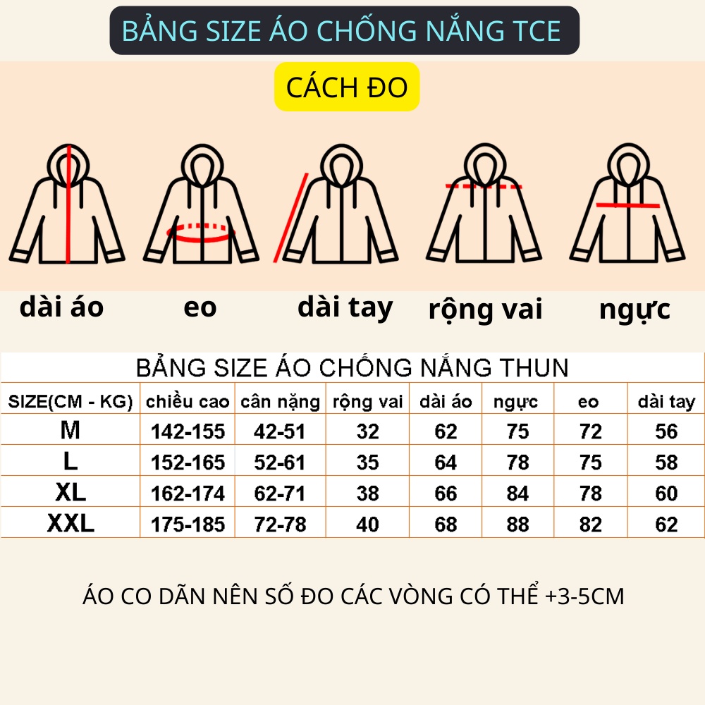 Áo chống nắng nam,áo khoác đi nắng TCE chất vải kim cương thoáng khí nhanh khô