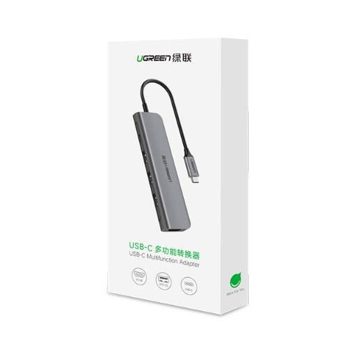 Cáp USB Type-C Sang HDMI/ Hub USB 3.0 Ugreen 50209 Chính Hãng