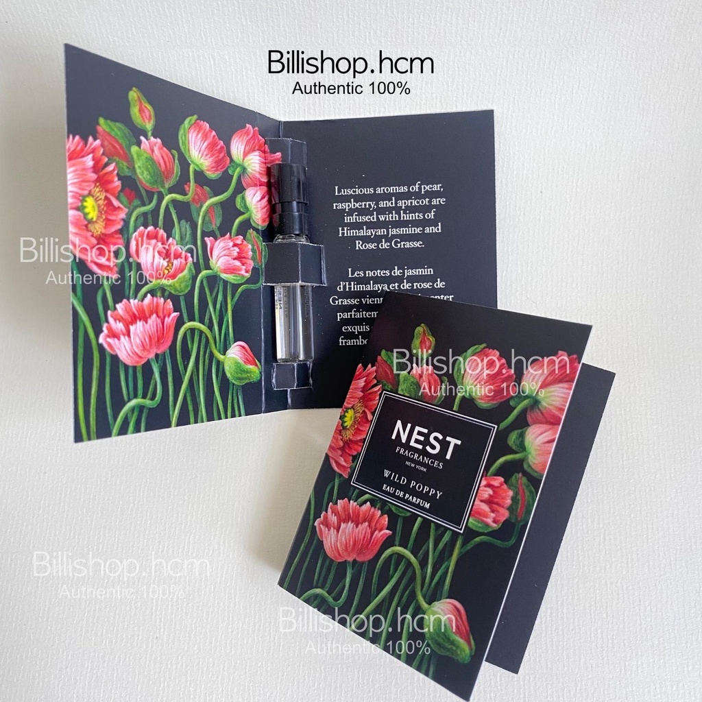 Vial 3ML - Nước hoa mini nữ Nest New York Sunkissed Hibiscus EDP