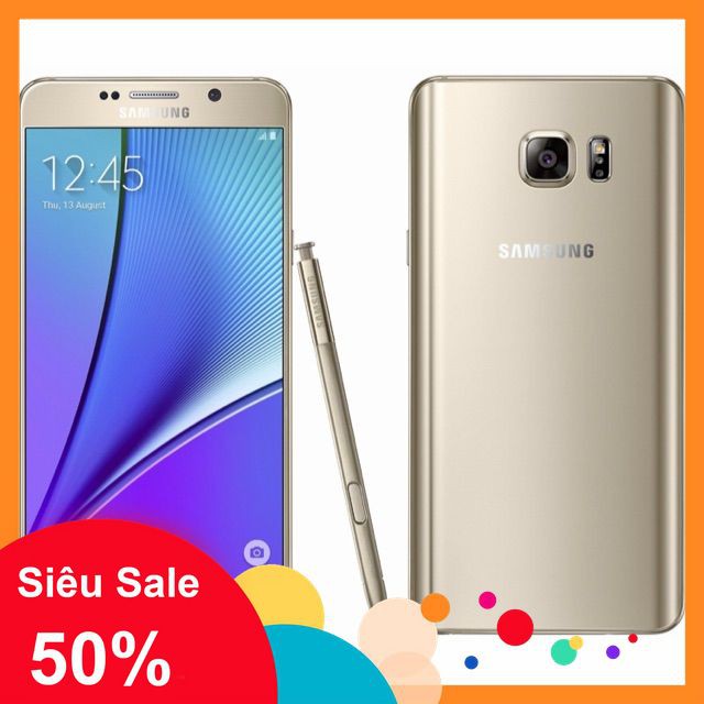 điện thoại Samsung note 5 hai sim full phụ kiện