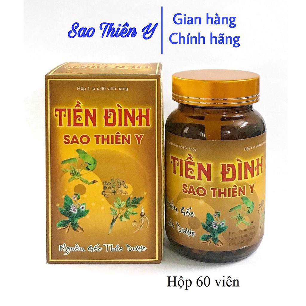 Tiền Đình Sao Thiên Y -  Giảm rối loạn tiền đình, tăng cường lưu thông huyết mạch, cải thiện tình trạng huyết áp thấp