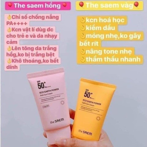 Kem Chống Nắng The Saem (loại mới)