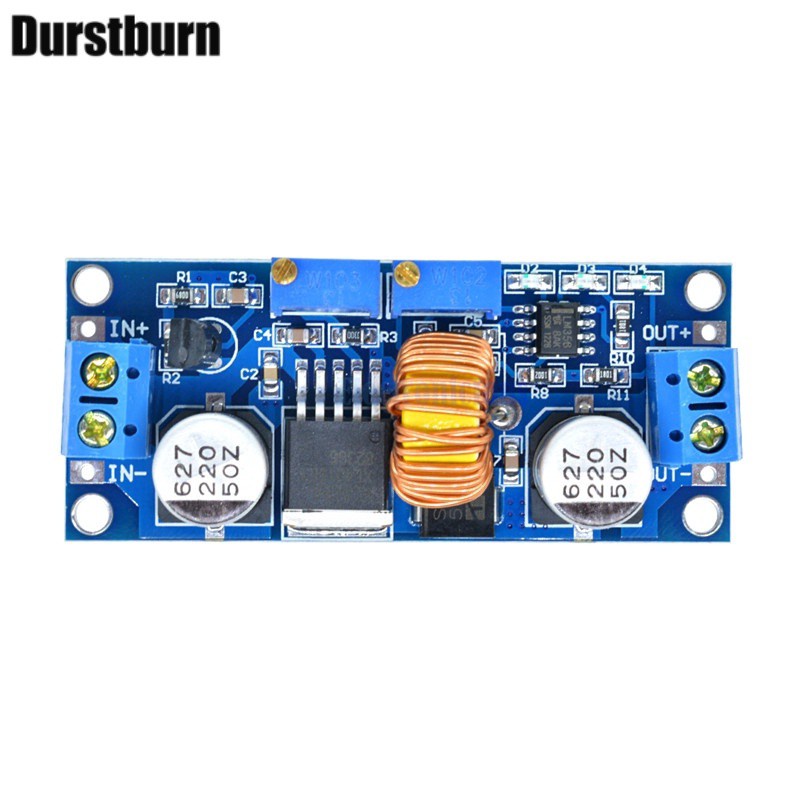 Bảng giảm áp sạc pin Lithium 5A XL4015 điều chỉnh được 6-38V sang 1.25-36V DC có đèn LED chỉ báo