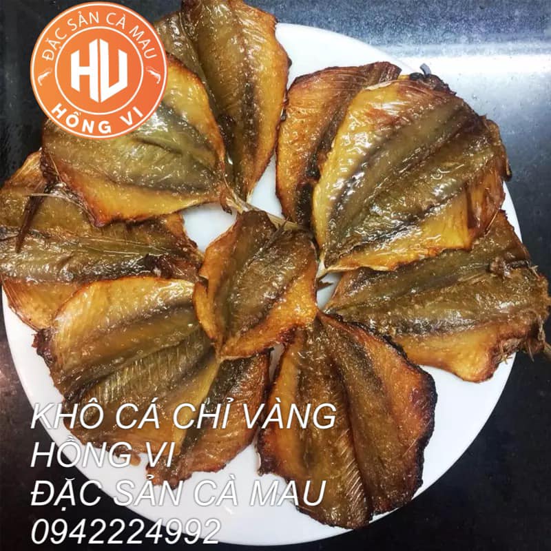 KHÔ CÁ CHỈ VÀNG GHÉP BÔNG