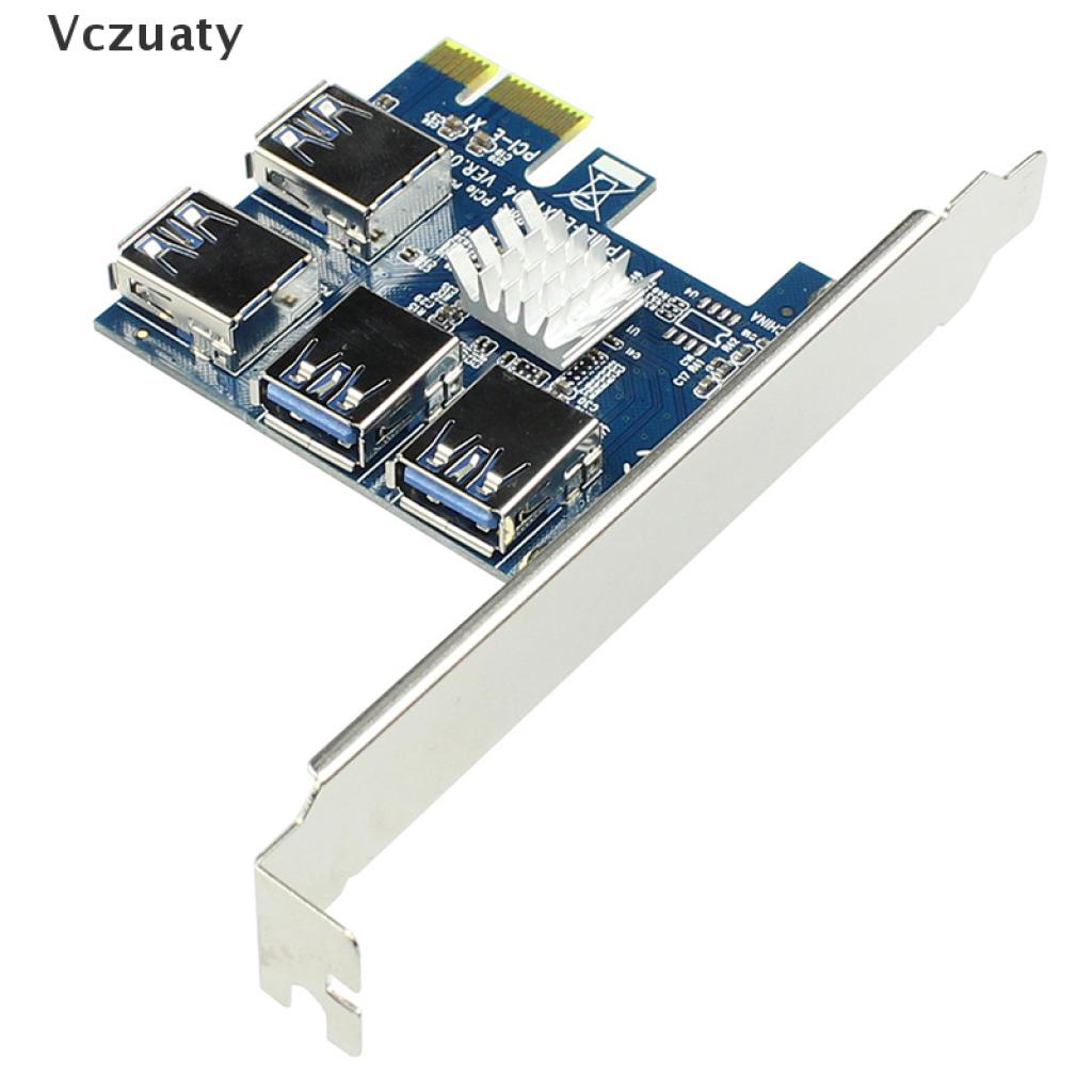 Card Chuyển Đổi Pci-E 1x Sang 4 Pci-E 16x Khe Cắm Pci-E 1x | BigBuy360 - bigbuy360.vn