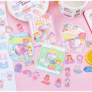 😍😍😍 Sticker vỉ bé gái Nana 😍😍😍