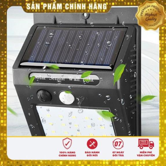 [ Cao Cấp ]  Đèn Đường Năng Lượng Mặt Trời Solar Light - Đèn ốp tường -  Chính Hãng - BH 24 Tháng  [Big Sale]