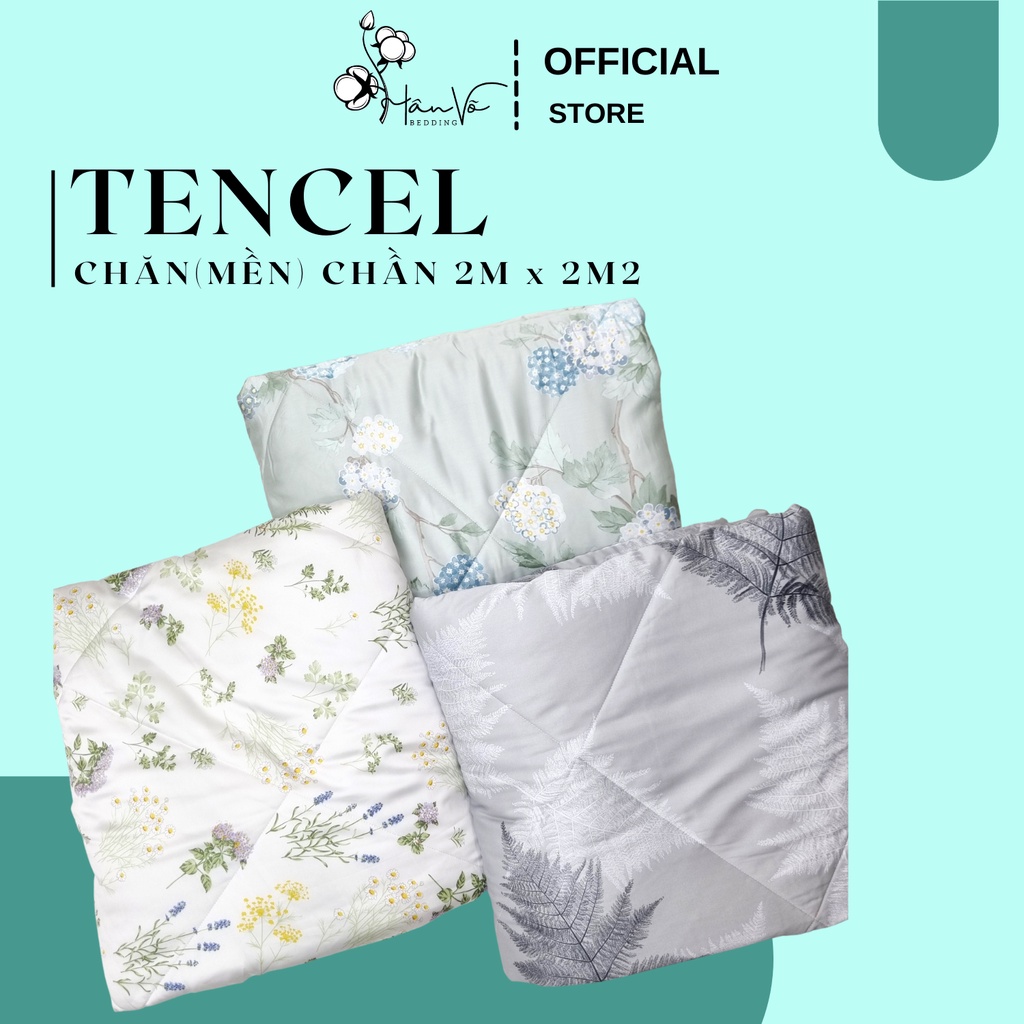 Chăn Mềm Vỏ Chăn Mền 2mx2m2 Lụa Tencel Hân Võ cao cấp