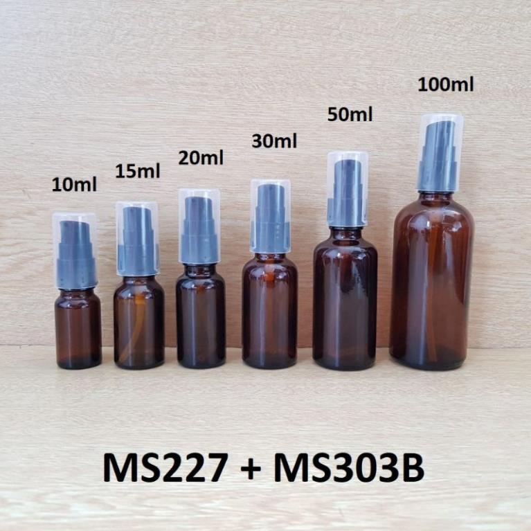 Chai Chiết Mĩ Phẩm ❤ GIÁ TẬN GỐC ❤ Chai thủy tinh xịt giọt 30ml/50ml/100ml chiết mỹ phẩm, dầu gội, sữa tắm, serum .