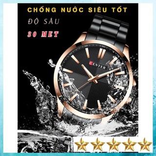 (Siêu phẩm) ĐỒNG HỒ NAM CENTER TIME - KHÓA BƯỚM & DÂY ĐÚC ĐẶC