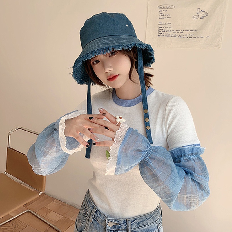 Găng Tay Ren Hở Ngón Cho Cô Dâu Ốp