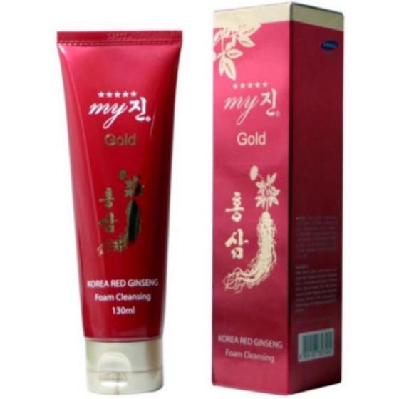 Sữa Rửa Mặt Hồng Sâm Đỏ Hàn Quốc My Gold Korea Red Ginseng Foam Cleansing-Sữa Rửa Mặt Trắng Da_Thuy_phuong.cosmetic26