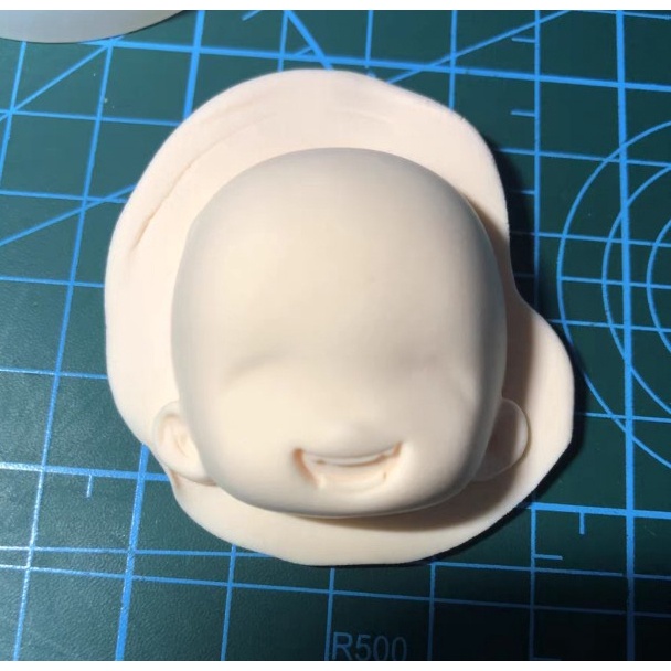 Khuôn nhấn miệng cho tượng búp bê đất sét mouth stamp press tool  for clay doll chibi figure