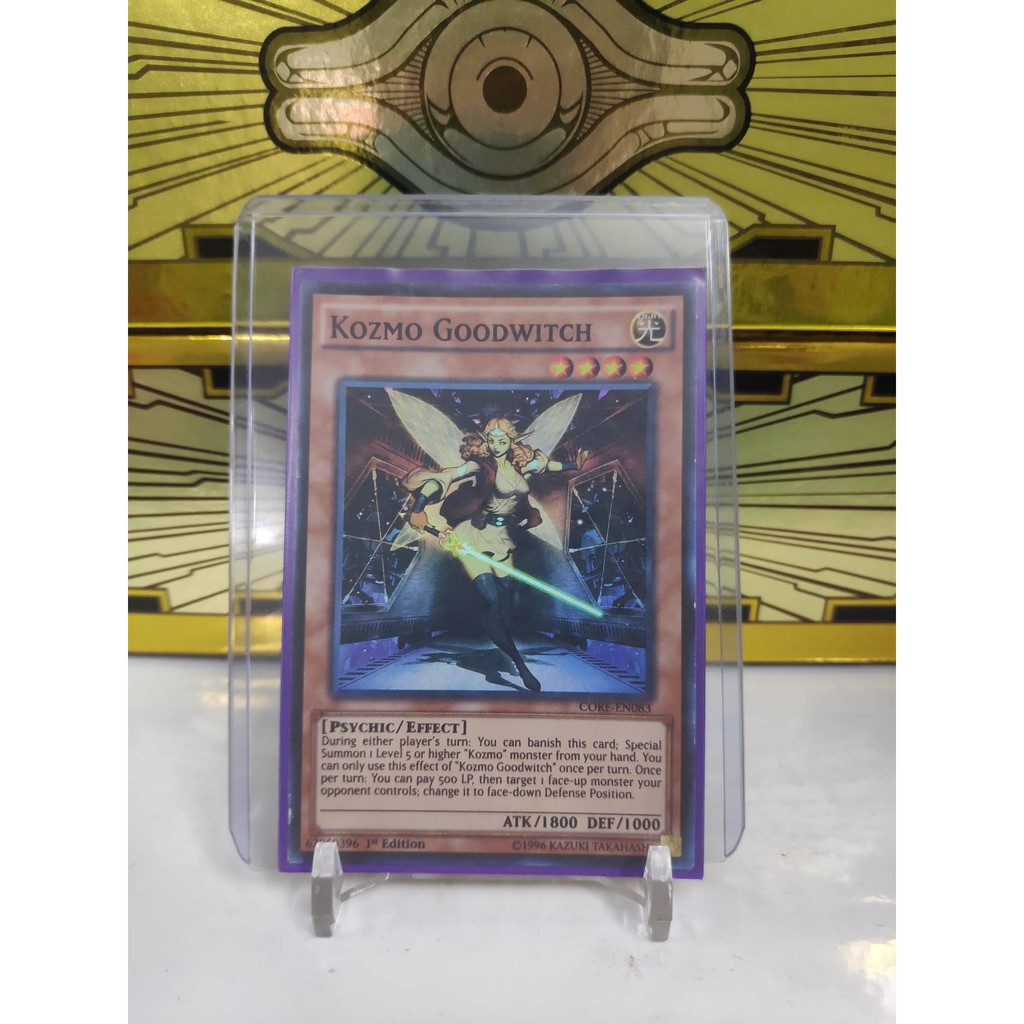 [ Dưa Hấu Yugioh ] Lá bài thẻ bài Kozmo Goodwitch - Super Rare - Tặng bọc bài nhựa bảo quản